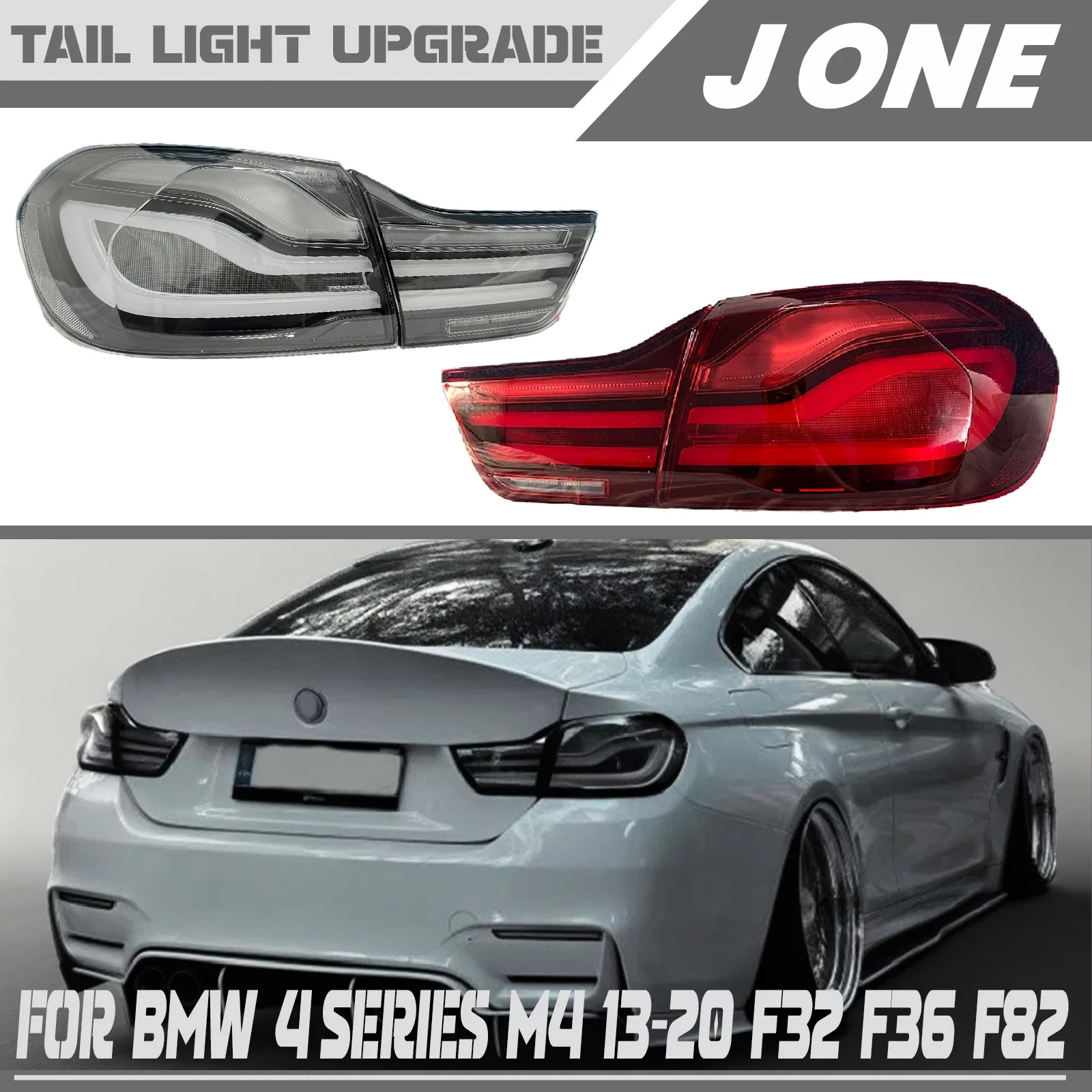 

Задние фонари OEM LCI MP для BMW 4 серии / M4 F32 F33 F36 F82 F83 2013-2020, совместимые с 418 420 425 430 440, установка Plug and Play