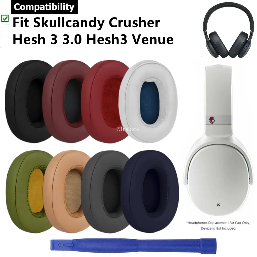 Сменные амбушюры для Skullcandy Crusher Hesh 3 3,0 Hesh3 Venue Wireless ANC, аксессуары, амбушюры из пены с эффектом памяти