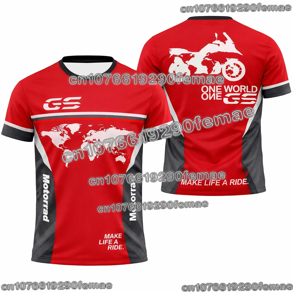 Summer Hot Selling GS Adventure Riding Jersey T Shirt Breathable Quick Dry Comfortable Outdoor Motorbike Sports Casual Top view 3
