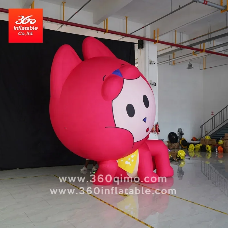 Advertising Inflatable Custom Inflatable Giant Cat Cartoon Infltabales