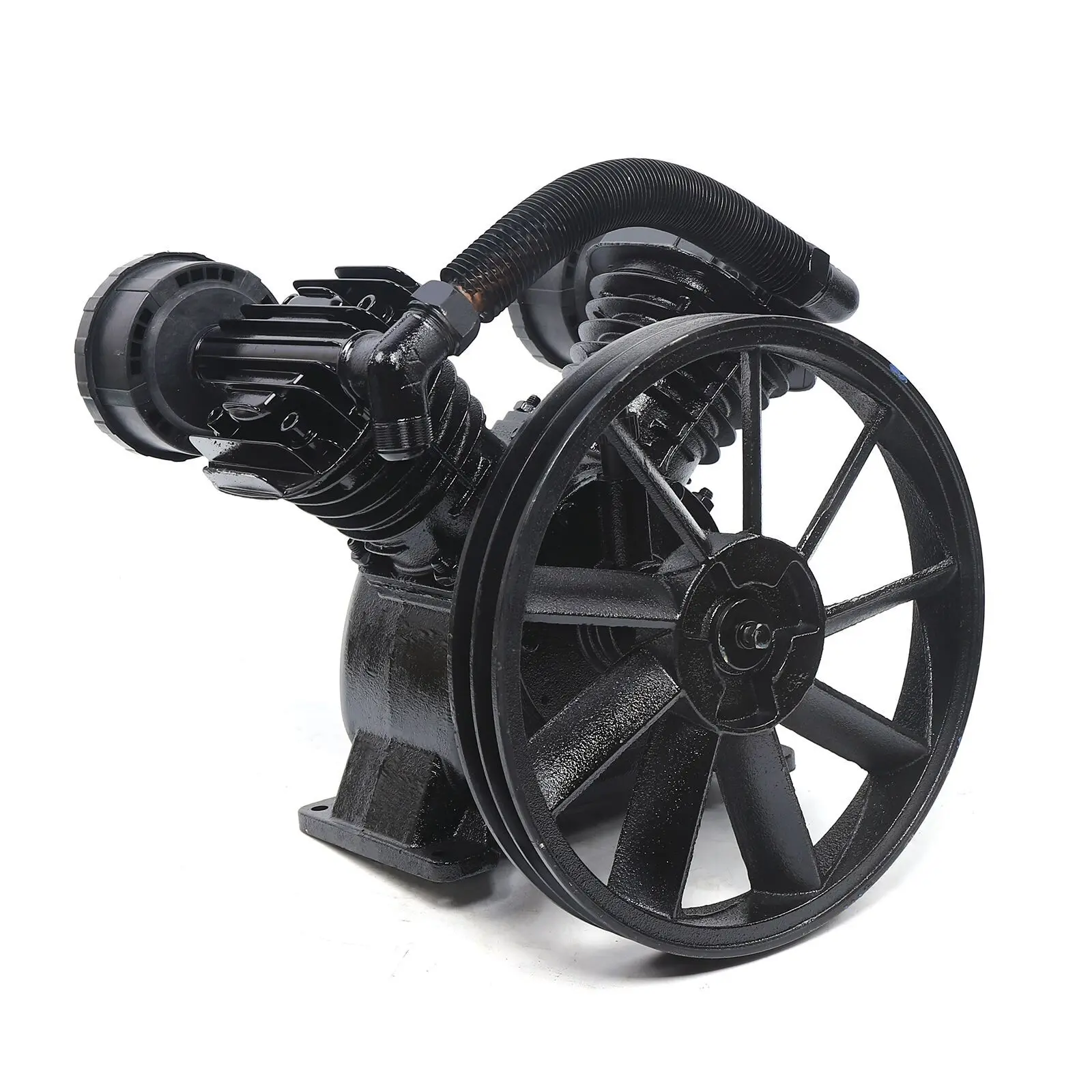 High Quality Air Compressor Head Tools Black Color Compressor Pump Head