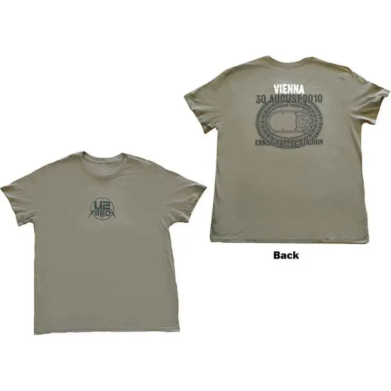 U2 360 Degree Tour Vienna 2010 T Shirt