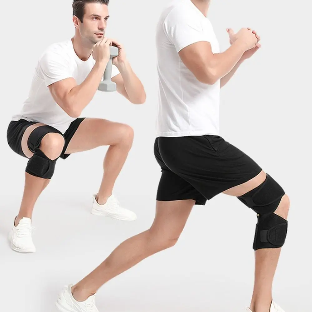무릎 보조 장치 무릎 부스터 무릎 보호 부스터 무릎 부스터 버팀대 관절 지지대 스프링 안정 장치 무릎 버팀대