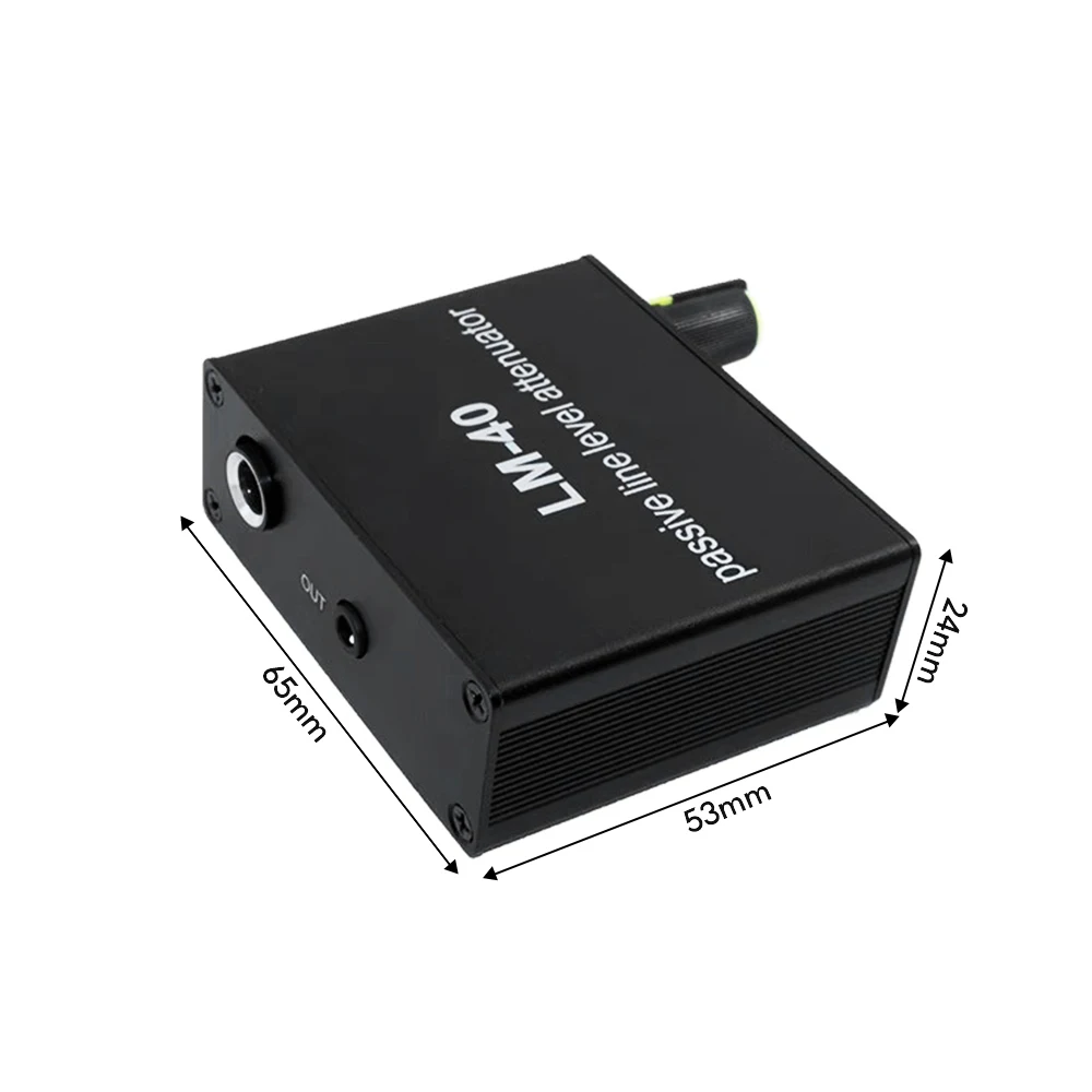 AIYIMA Audio Passive Attenuator line Output Signal Sound Card Speaker Microphone Port High and Low Level Converter