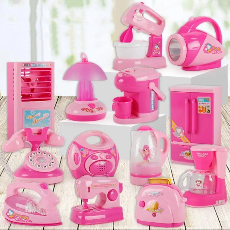 97bc bambini per bambini ragazzi mini cucina elettrote elettriche asciugatrice per capelli set