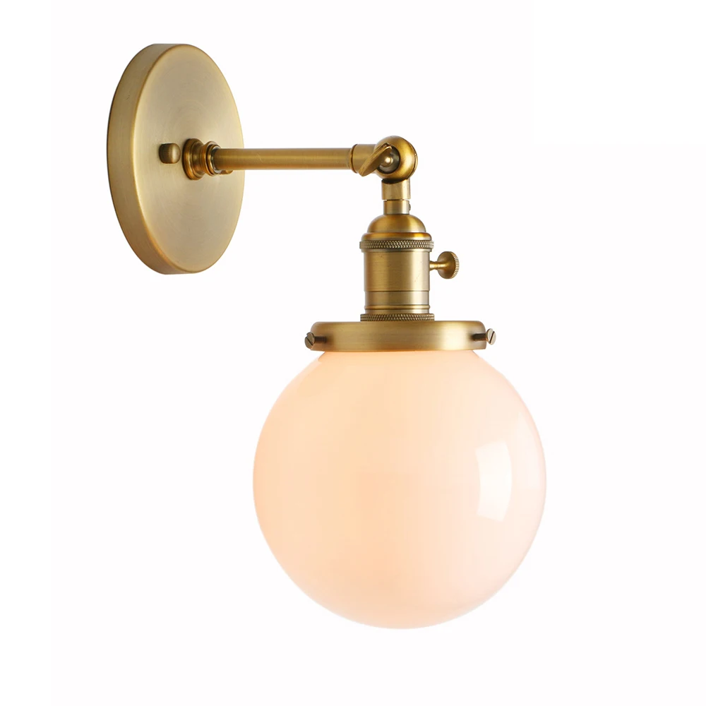 Phansthy Vintage Industrial Wall Sconce Lighting Fixture with Mini 5.9