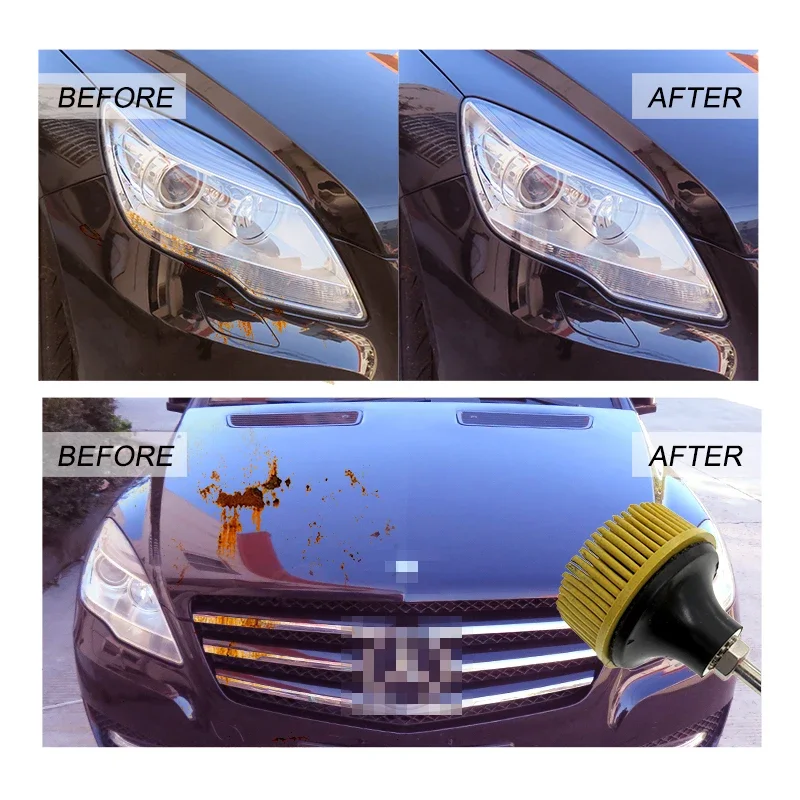 4Pcs 1Inch 25MM Abrasive Bristle Disc Kit with Backer Holder 1/4 Inch Shank for Metal Deburring Polishing Cleaning Rust Removal