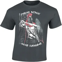 Leonidas King of Sparta This Is Sparta T-Shirt 100% Cotton O-Neck Summer Short Sleeve Casual Mens T-shirt Size S-3XL