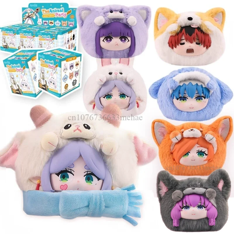 Original EAKI Frieren Animal Party Series Blind Box Toy Fern Stark Himmel Mystery Box Cute Vinyl Face Doll Bag Pendant Kids Gift - Image 2