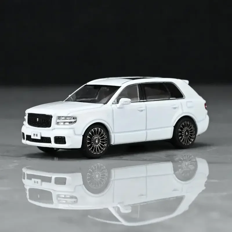 GCD 1/64 Toyota Century SUV Legering Speelgoed Motorvoertuig Diecast Metaal Model Geschenken