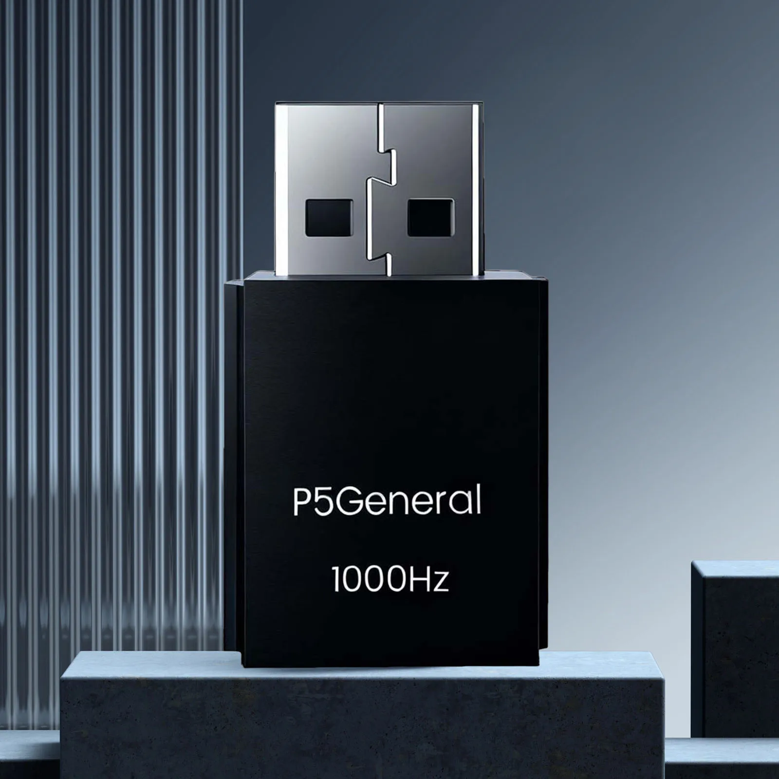 P5General Plug-and-Play Controller Converter with 1000Hz Bidirectional Gamepad Converter USB Receiver for Raspberry Pi Keyboard