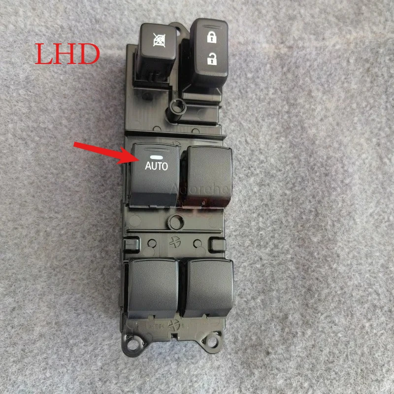 1PC Interruptor Maestro de Control de Elevalunas Eléctrico Delantero Izquierdo LHD Botón Elevavidrios Compatible con Mitsubishi Eclipse Cross
