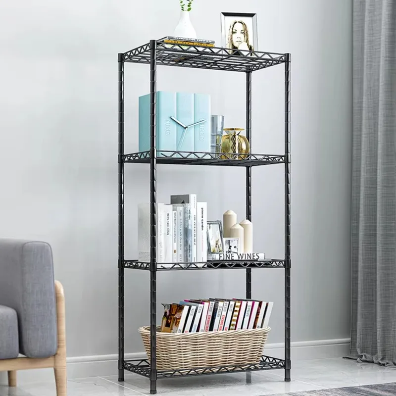 Sundries Rack Organizer 4 Tier Microwave Oven Storage Rack Extendable Microwave Rack Oven Shelf