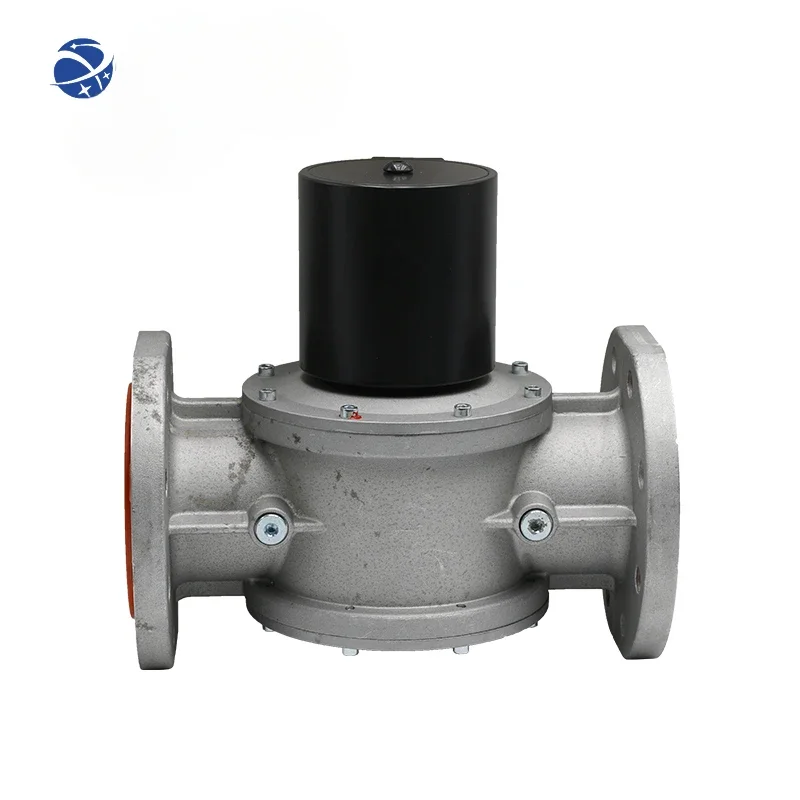 Electromagnetic Valve Madewelle DEVFG80 220v Large Size Flanged Solenoid control Valve For Gas burner plastic electric