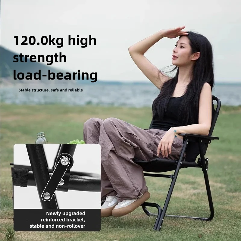 كرسي التخييم في الهواء الطلق كرسي قابل للطي شاطئ الصيد البراز نزهة الغداء كرسي القهوة المحمولة
