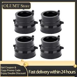4pcs Motorcycle Carburetor Interface Intake Outlet Manifold For HONDA CBR250 MC14 MC17 MC19 MC22 CB250 MC31 CB400 CB400SF NC31