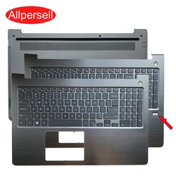 Laptop upper cover keyboard for Dell Vostro 15 5000 5568 V5568 P62F palm rest case bottom shell lower cover 0JD9FG