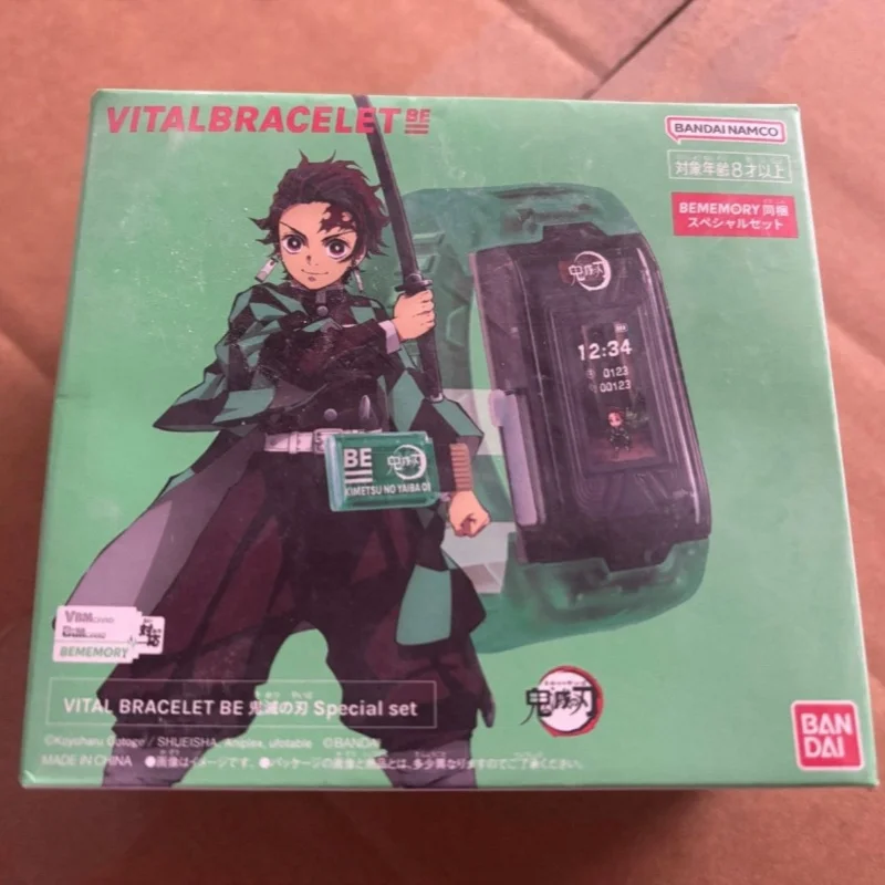 

Genuine Bandai Namco Vital Bracelet Be Demon Slayer Be Memory Special Set Gaming Watch Anime Fans Interactive Wearable Gifts