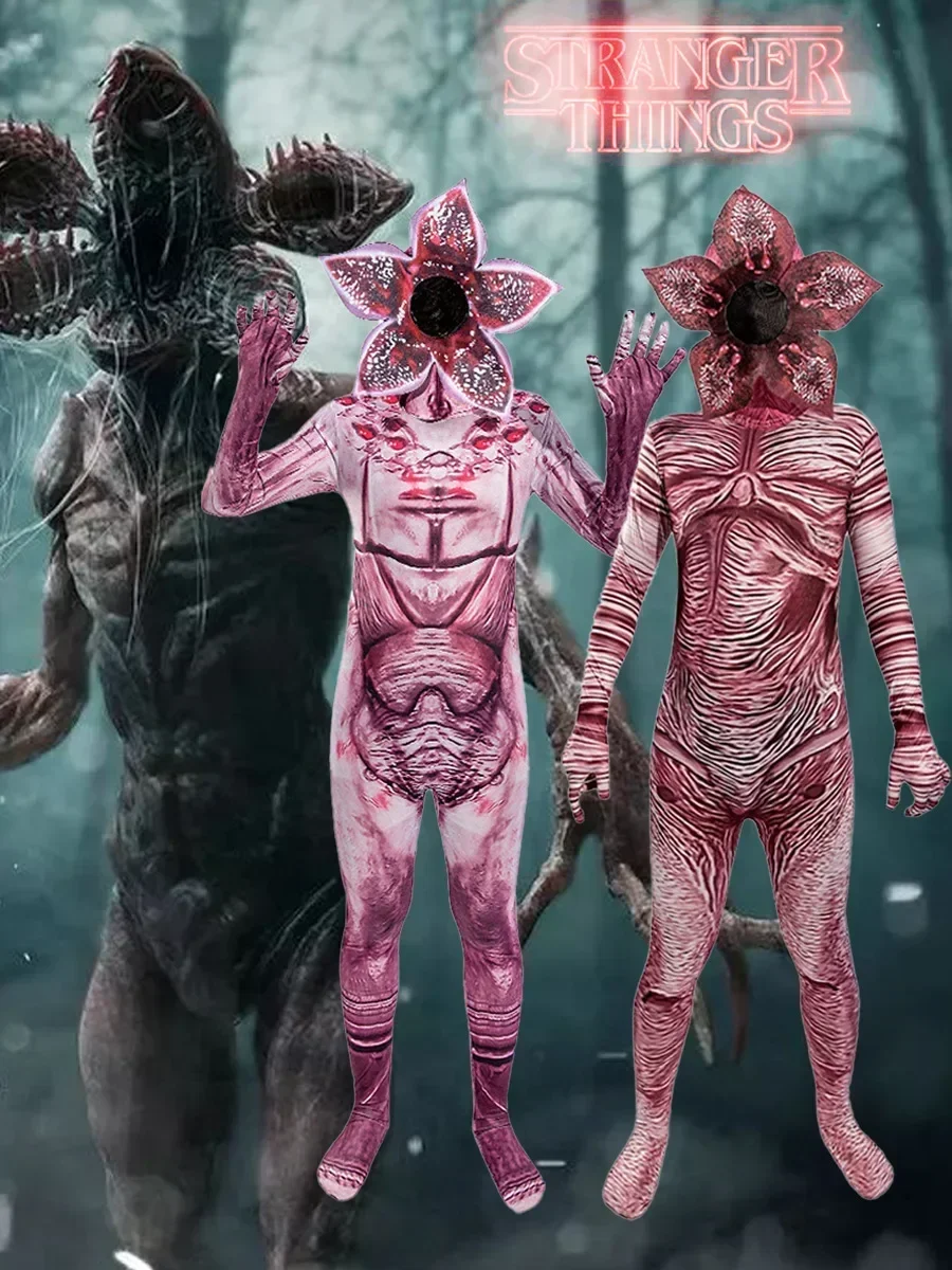 Just SaiyanCarnivor jumpsuit Halloween horror cosplay tight fitting clothing for children and adults with the same strange story