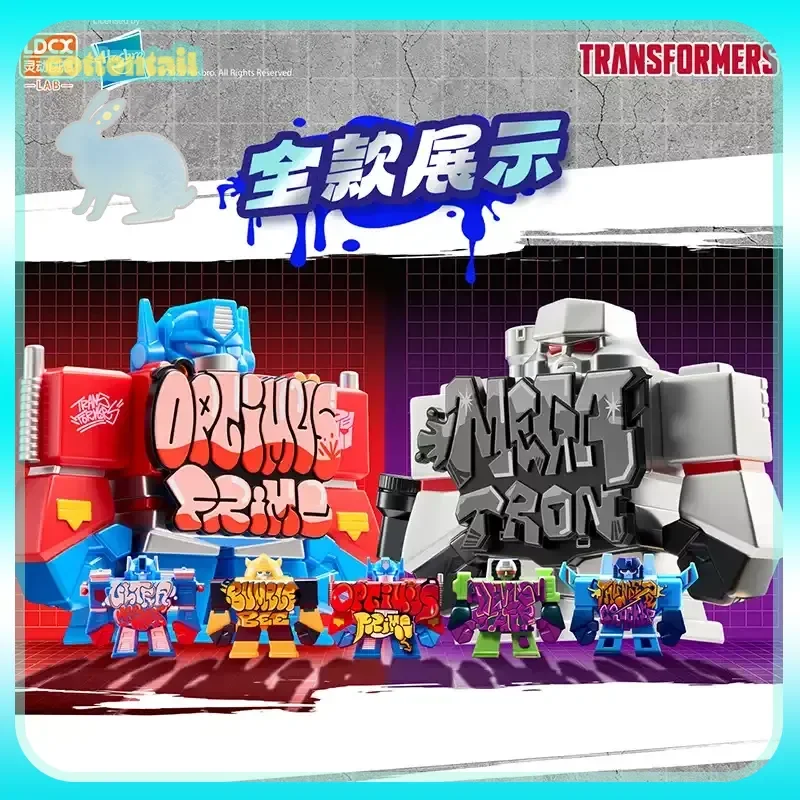 Figurines originales Ldcx Artverse Transformers Energy Graffiti Vol.1, boîte mystère, Optimus Prime, Bumblebee, jouets de collection, ornements, cadeaux