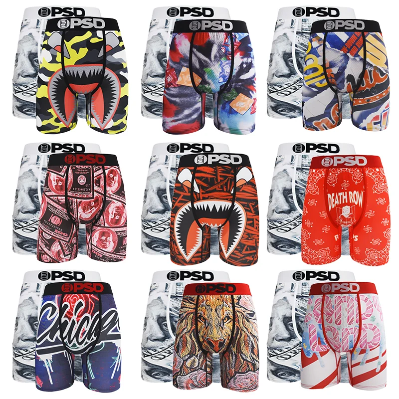 

2PCS Men's Active Swim Boxer Shorts Polyester S-XXL Stretch Dry Band for Water Exercise and Comfortable Running Moments