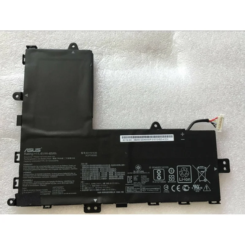 Original B31N1536 Battery Applicable to Asus VivoBook Flip TP201SA TP201SA-3K 11.6 Desktop