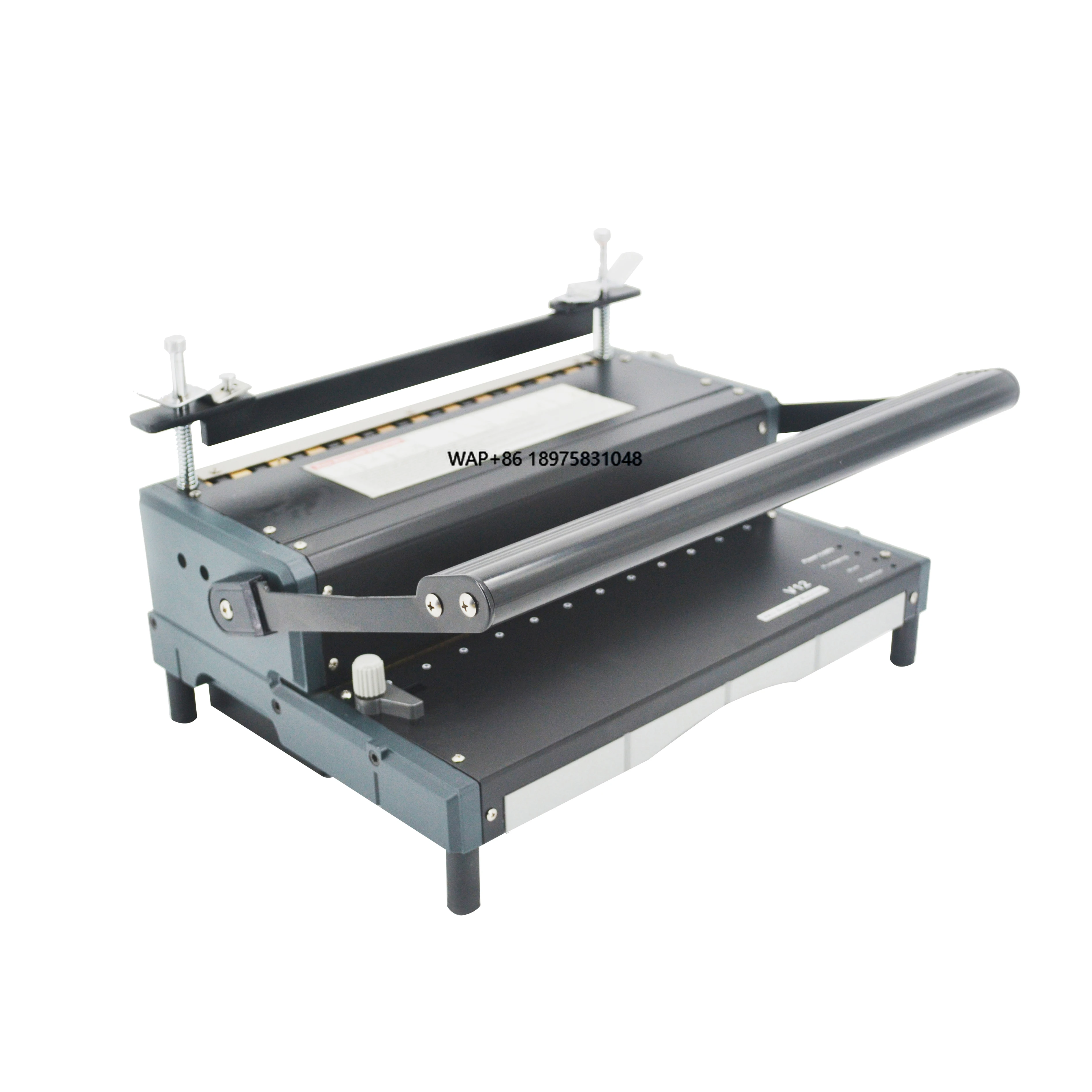 

U-V10/12 Velo Strip Binding Machine A4(10/12Prongs) Velobind Book Binding Machine