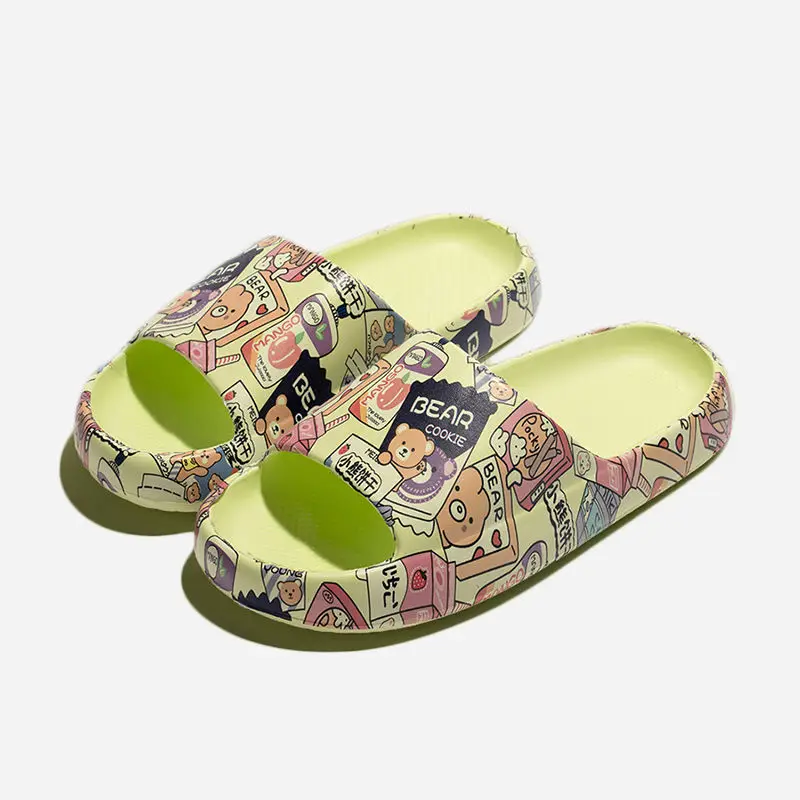 Slippers outdoor cute deodorant beach simple versatile girl light super soft Korean version going out view 6