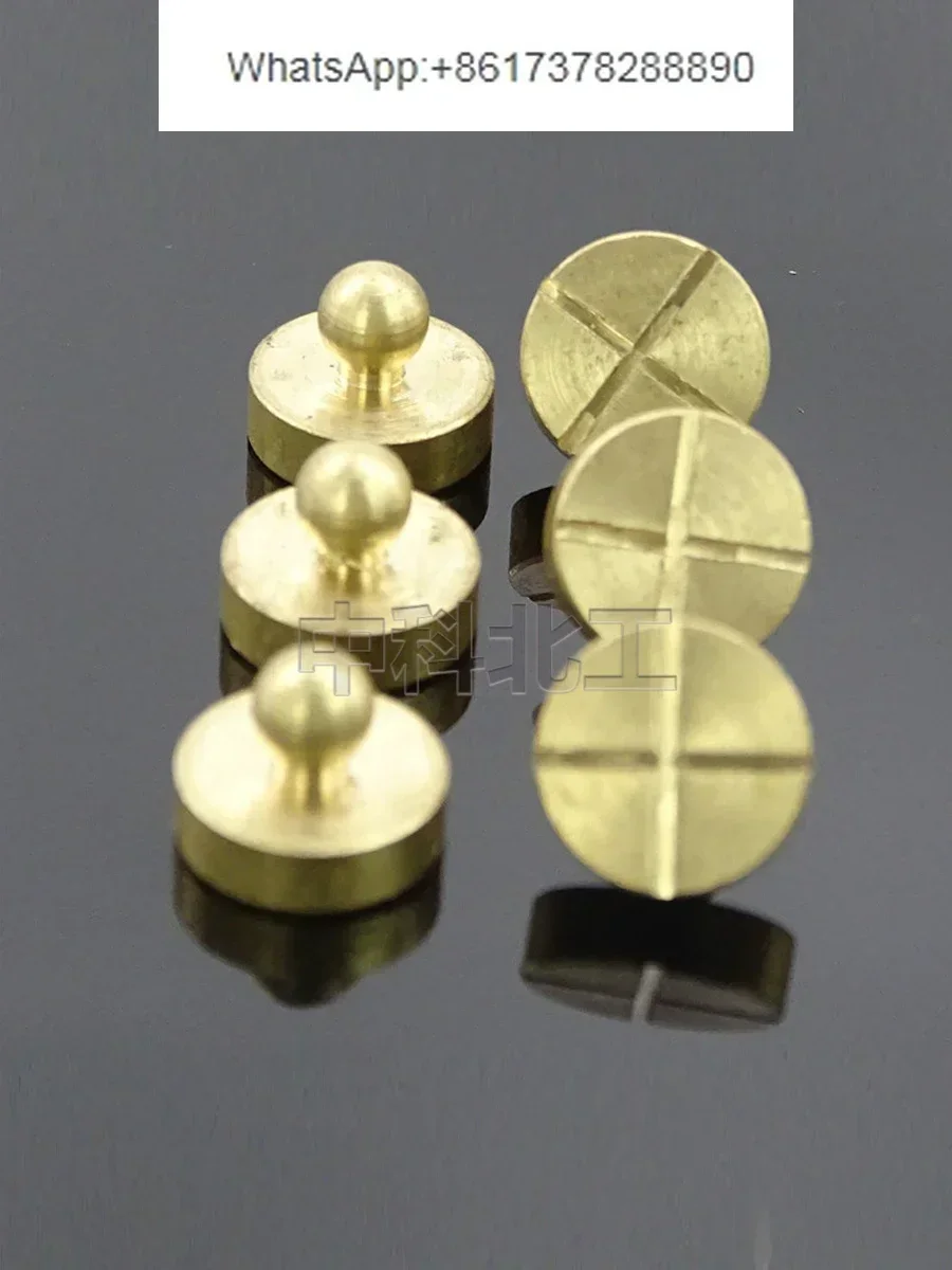 50 قطعة مسمار نحاسي هوائي معقوب φ 10*8 رأس قياس انكماش الخرسانة الهوائية GBT11969-2020 #4