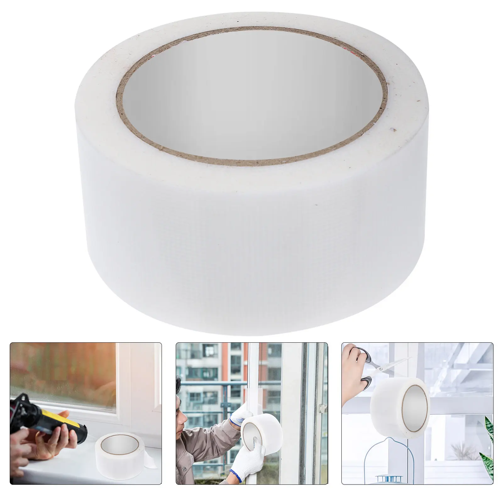 

1 Roll Curing Tape Hand Tearable Heavy Duty Clear Repair Tape for Packaging Moving Shipping Sealing Emergency Repairs