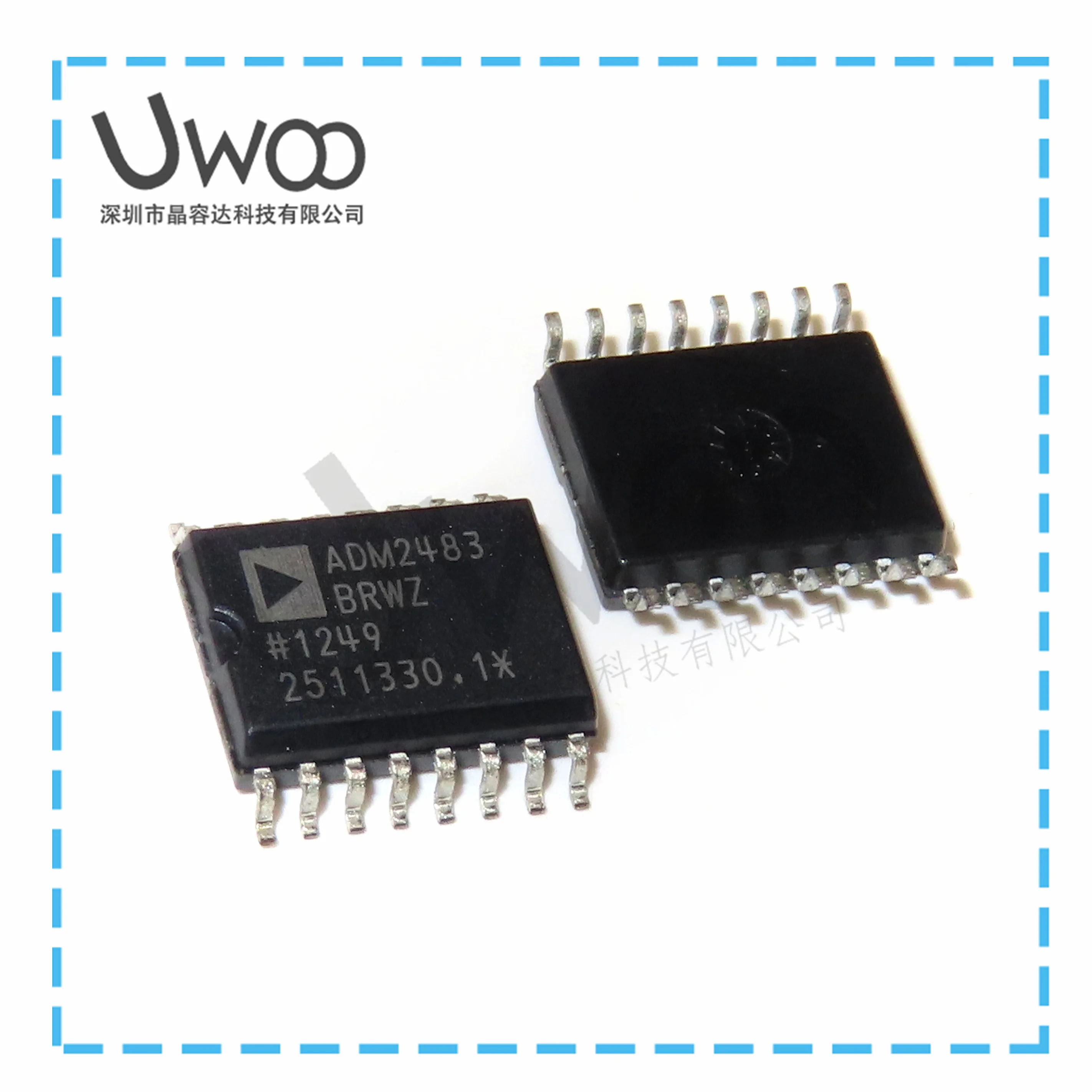 100%Original New   ADM2483BRWZ ADM2483  SOP16  ADM2484EBRWZ ADM2484E  SOP16