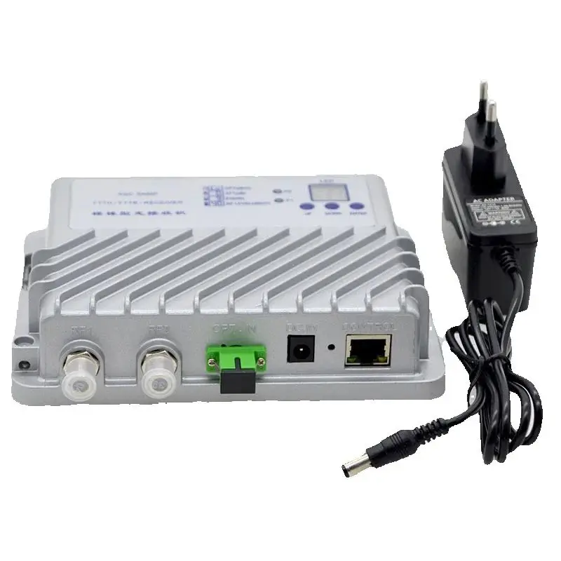 Récepteur optique de télévision numérique à large bande, FTTH, FTTB, 1100 ~ 1600nm, AGC,ATT,EQ, vente en gros, nouveau, 1 pièce
