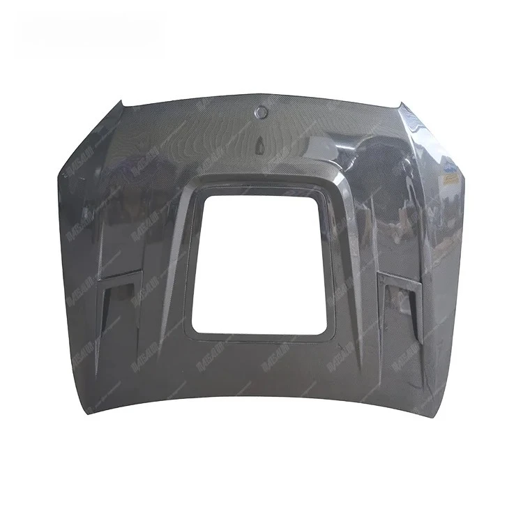 

High Quality Transparent Engine Hood W205 Carbon Fiber Auto Parts Car Hood Bonnet For Mercedes Benz C Class W205