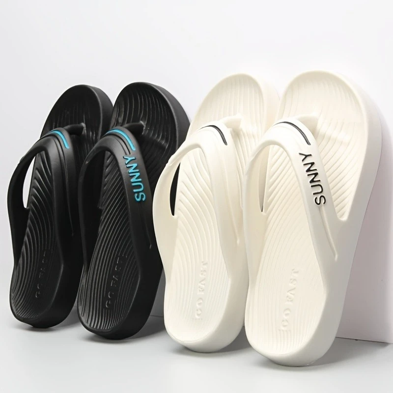 

Классические шлепанцы из ЭВА для мужчин и женщин, мягкие гибкие нескользящие удобные летние тапочки, повседневные домашние пляжные сандалии с облаком, дорожные сандалии