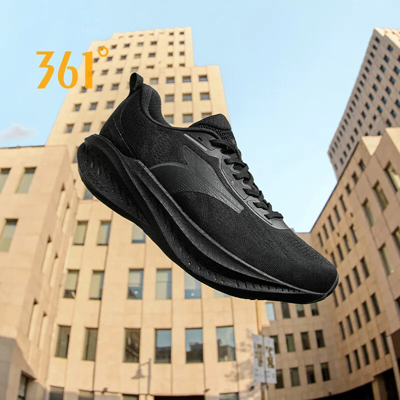 361 Degrees PopBlaze 4SE Men Running Shoe Versatile Thick Bottom Rebound Casual Shock-absorber Stable Male Sneaker 672512233