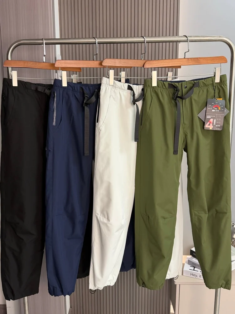 

Extreme Cold Series Windproof Water Resistant 90 Du down Men's aphene Warm Straight Leg down Pants Autumn Winter Casual Wear