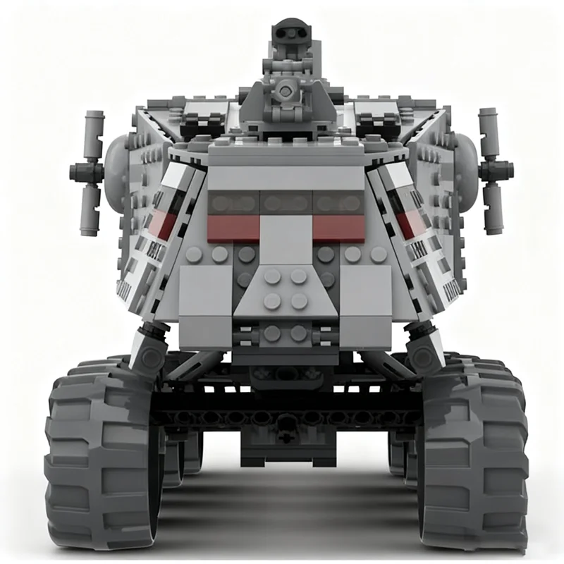 949pcs MOC Budget But Big Turbo Tank HAVw Star Battle Model Building Blocks Architecture Festival Gifts Idea Toy Brick view 3