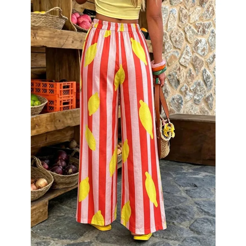 New Loose Casual Pants, Women's Yoga Pants, Breathable Hanging Straight Leg Wide Leg Sports Pants, Streetwear pants women