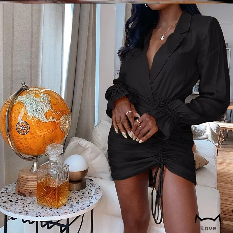 Seksowna spódniczka ort Dr Women obcisła plisowana stringi wiosna jesień nowość modna do pracy jednolity kolor