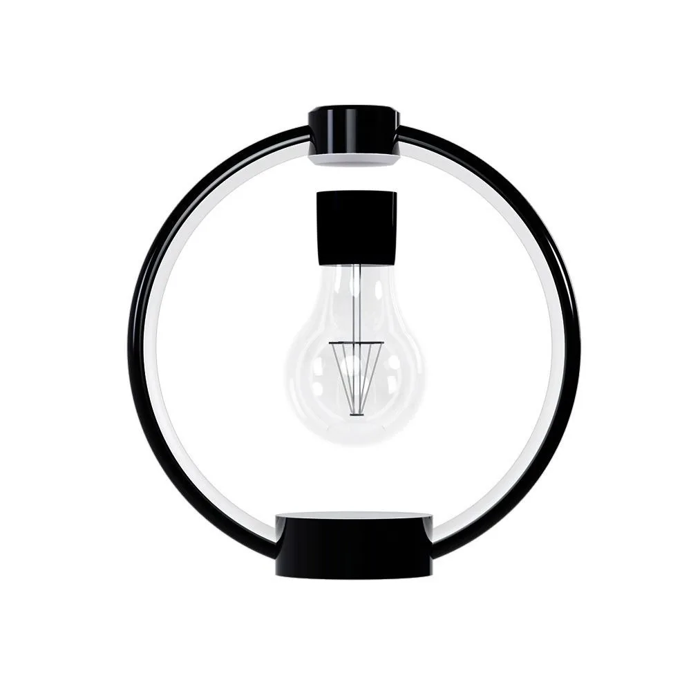 Levitating Floating LED Bulb Lamp Energy Saving Floating Magnetic Levitating Lamp Touch Control Creative Desk Lamp