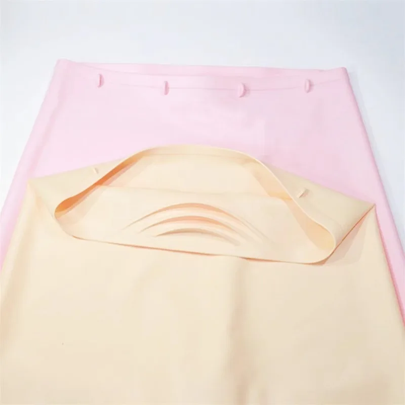 Waterproof Silicone Swim Trunks Quick-Dry Beach Swimming Shorts Men Women High-waist Pool Water Park Rafting High-elastic Trunk