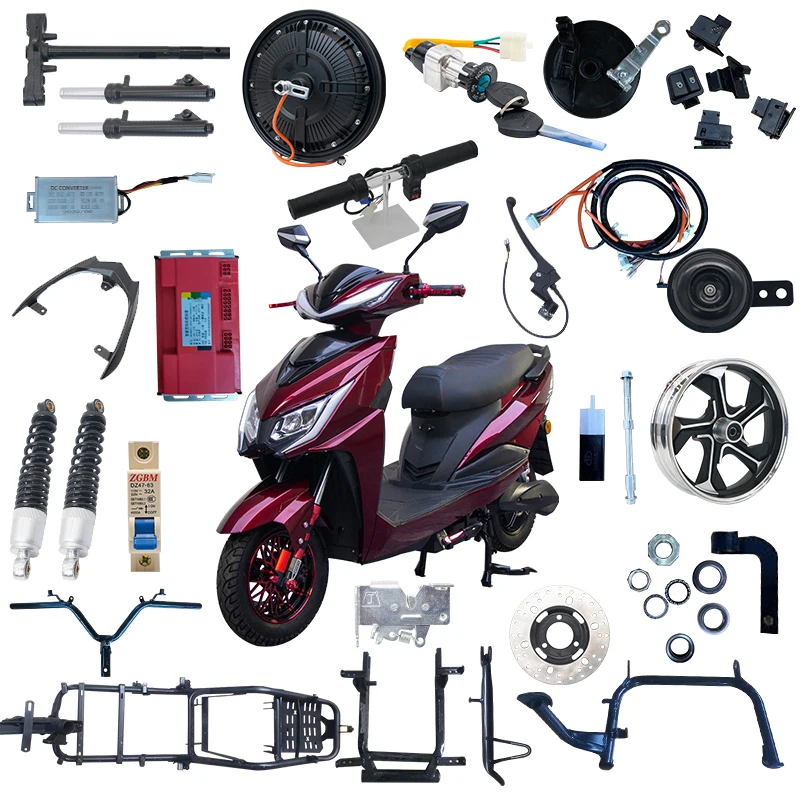 Wholesale motorbike accessories electric motorcycle frame body parts