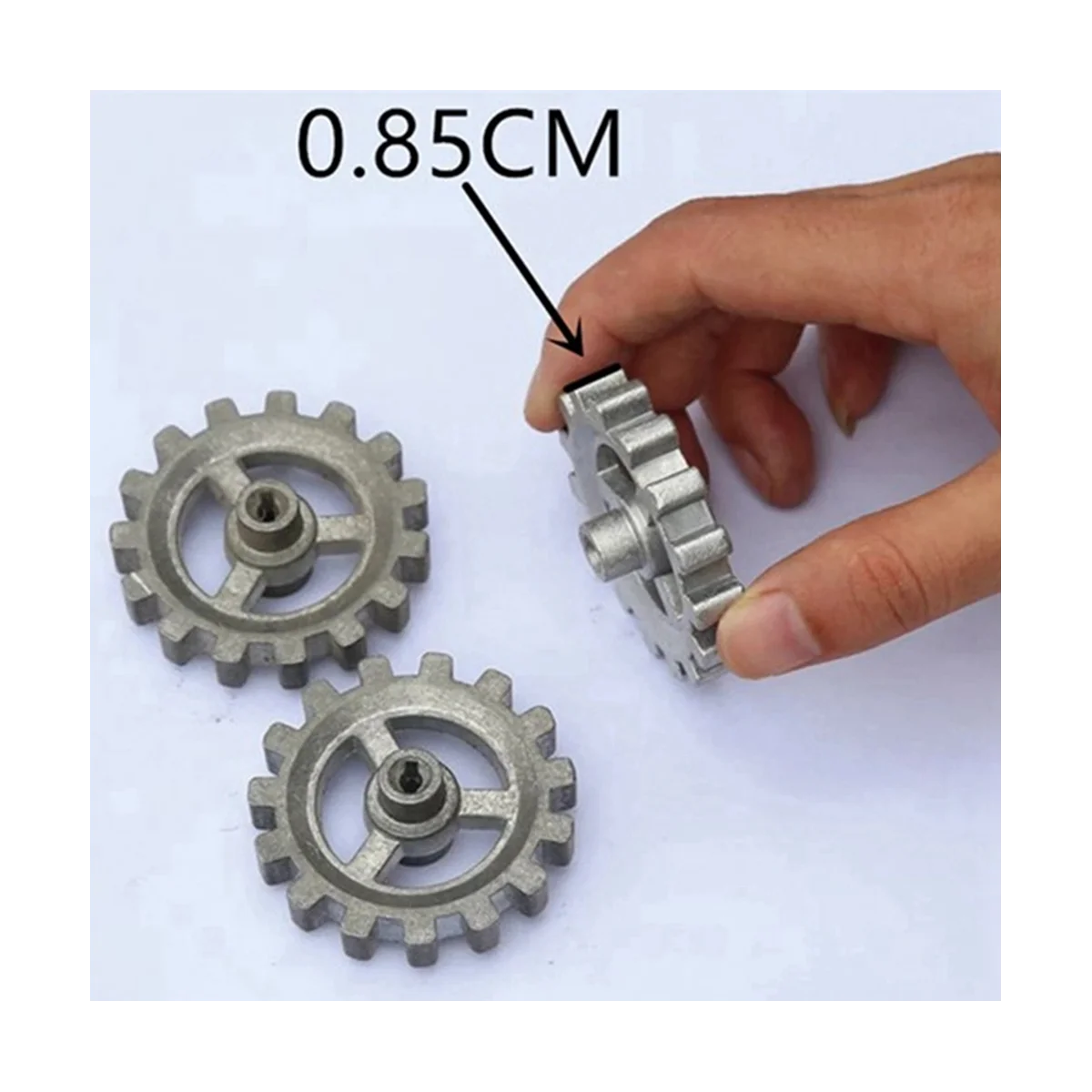 Roda giratória automática Mini Hardware, engrenagem durável, acessórios resistentes ao calor, engrenagem do quadro do churrasco, peças DIY