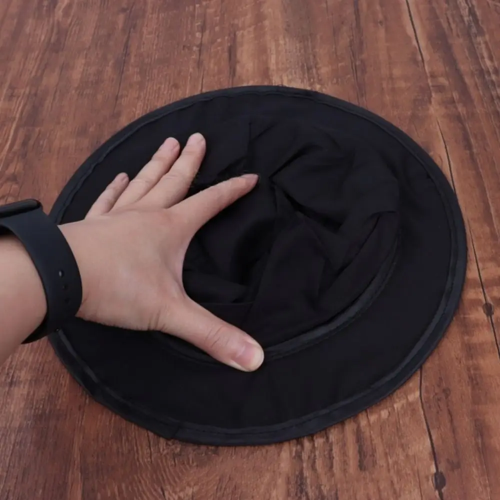 Halloween Collapsible Folding Magic Hat Magic Props Performance Hat Magic Tricks Close Up Black Magician Hat Props For Beginner