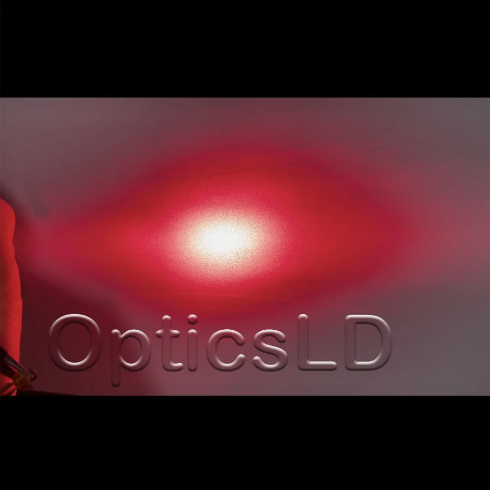 QSI QL66O7SA-S TO18-5.6mm أحمر 660nm 120mW - 150mW ليزر ديود مع PD (وضع واحد)