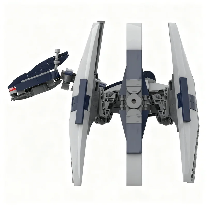 254 stücke MOC Star Battle Ackley Klasse Battlefield Surveyor Modell Bausteine Bau Weihnachten Geschenke Idee Spielzeug Ziegel Kinder