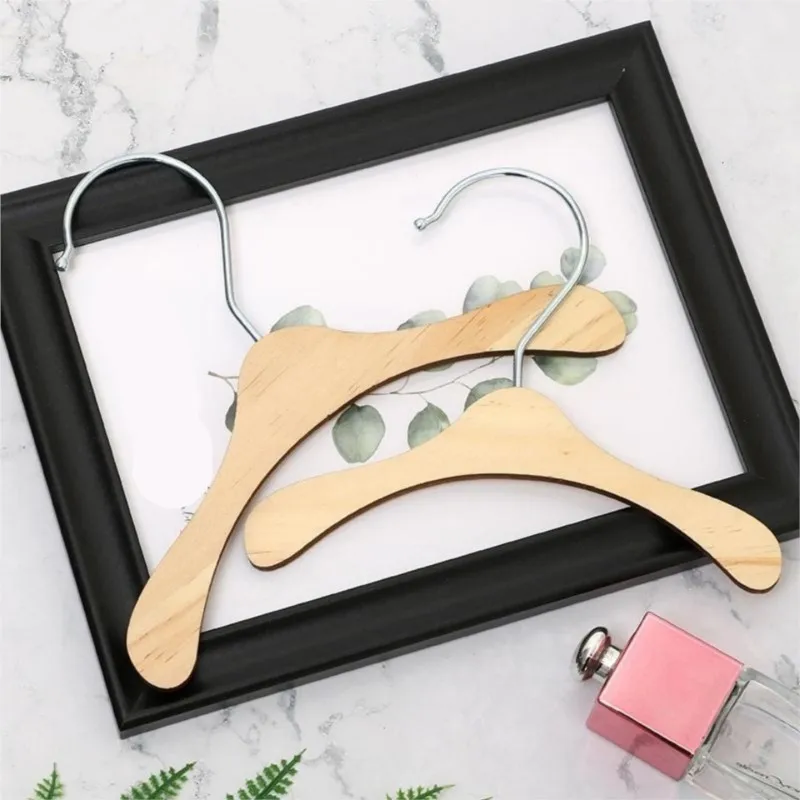2026 New 2Sizes Pet Solid Wood Hanger Pet Dog/Cat Clothes Hanger Home Multi functional Doll Pet Clothes Hanger Pet SuppliesLJ491 - view 4