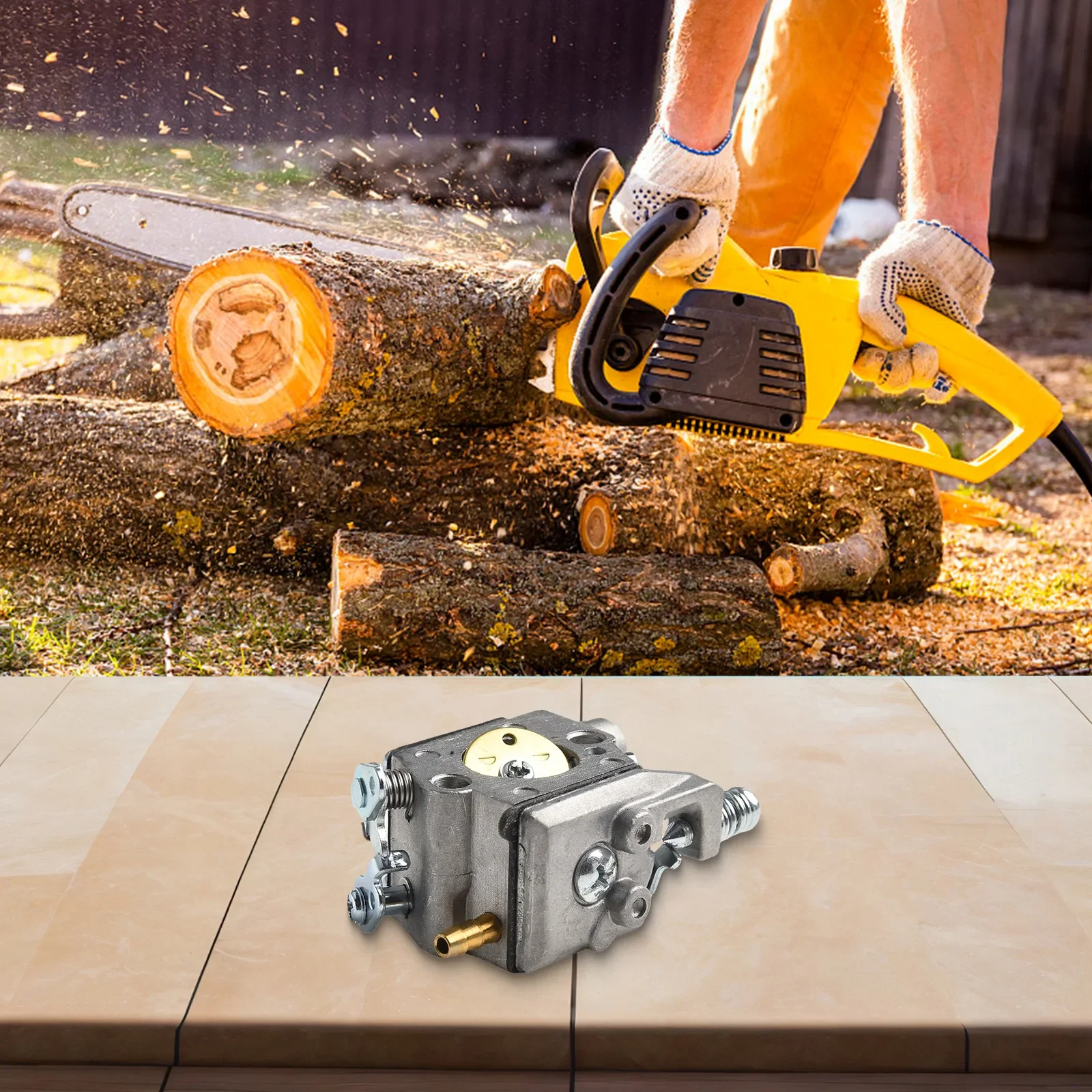 Easy Installation Carburetor for Echo CS3510 Chainsaw Reliable Material Compatible with CS 3510 Model Smooth Operation