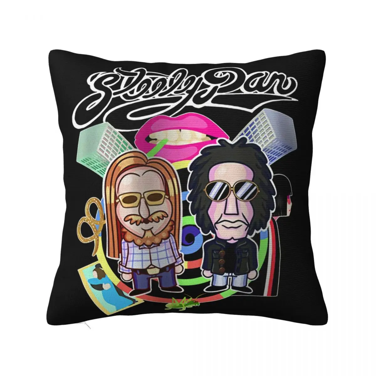 New 8849 Steely Dan Pop Rock Band Music Legend Metal Pop Punk Size S 2Xl High Quanlity Formal Trend Pillow Case