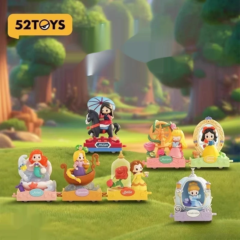 

Новый оригинальный запас, 52 игрушки, принцесса Диснея, серия D-Baby, романтическая парада, слепая коробка, модная игрушечная фигурка, женский подарок на день рождения, украшение